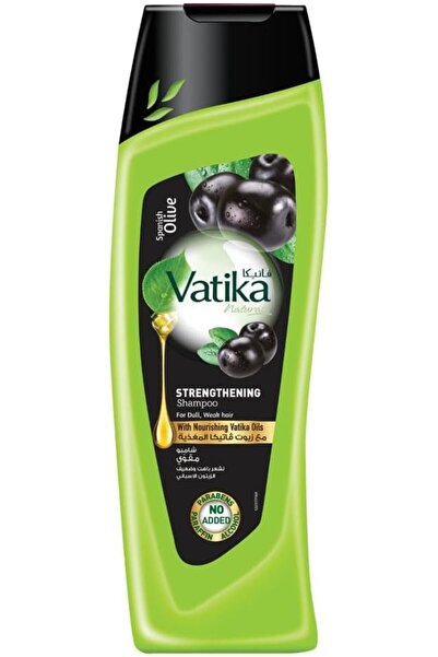 Vatika Naturals شامبو الزيتون الإسباني المقوي 400 مل | مرطب للشعر الناعم | لل...
