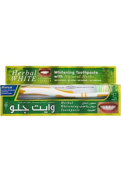 White Glo Herbal White Diş Macunu 100ml