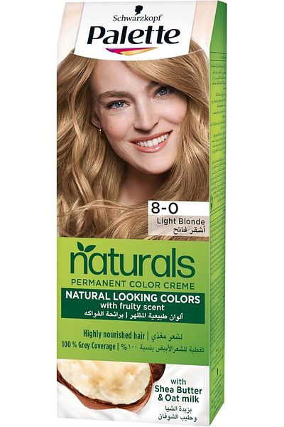 Palette New Natural Color 8/0 50ml 6481 --- Built 8/0 Light Blonde