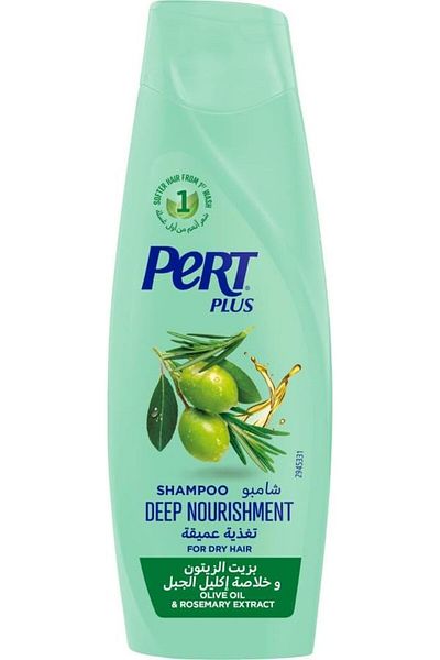 PERT PLUS Burt's Bees Shampoo for Dry and Damaged Hair with Olive Oil 200ml