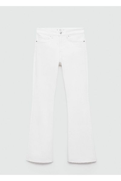 MANGO Woman Blugi albi de damă 77120357