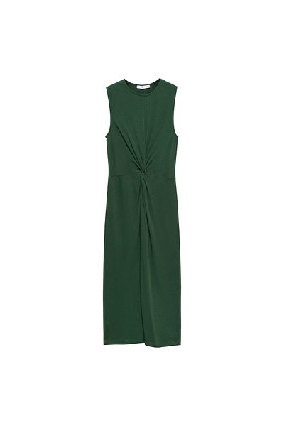 MANGO Woman Πράσινο γυναικείο φόρεμα 77100368
