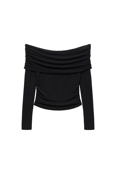 MANGO Woman Women's Black Bustier 77028267