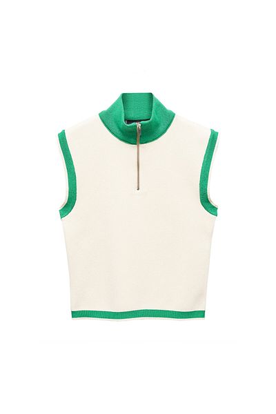 MANGO Woman Bustieră pentru femei Sand 67027143