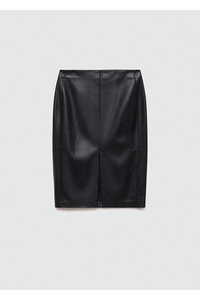 MANGO Black Women's Skirt 77165654