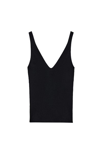 MANGO Woman Women's Black Bustier 77160353
