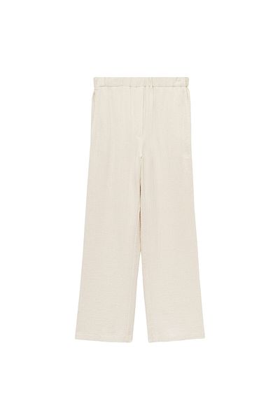 MANGO Woman Natural Women's Trousers 77140339