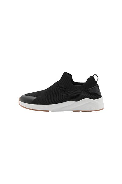 MANGO Woman Boy's Black Sneakers 77004760