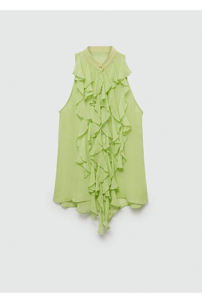 MANGO Woman Πράσινη γυναικεία μπλούζα 67069233 -43