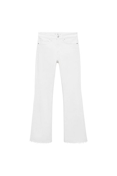 MANGO Woman Blugi albi de damă 77120357