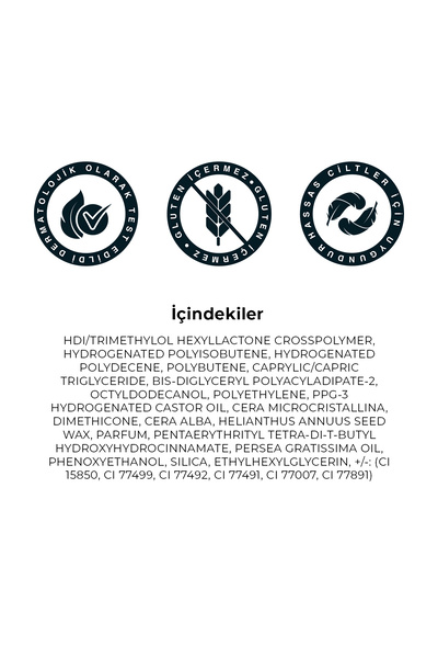 Trendyolmilla Beauty Feuchtigkeitsspendender Satin-End-Lippenstift mit Avocadoöl True Red-309 TKZAW25RJ00001