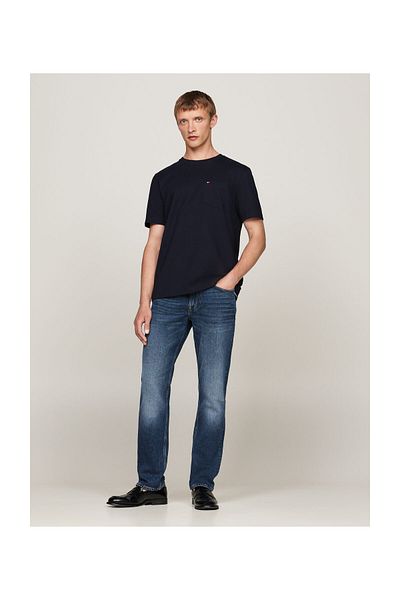 Tommy Hilfiger Tmavě modré pánské tričko