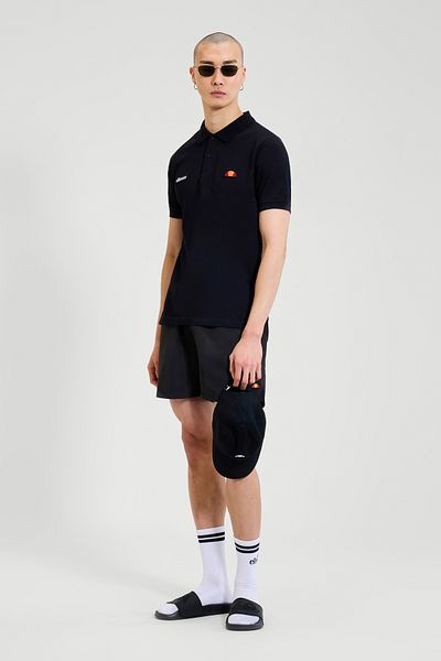 Ellesse Pánské černé tričko Polo Neck