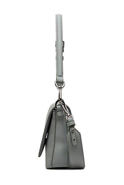 Calvin Klein Grey Women's 14x26.5x6 cm Shoulder Bag K60K611928PEB