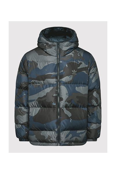 adidas Jacheta de puf Verde Adulti