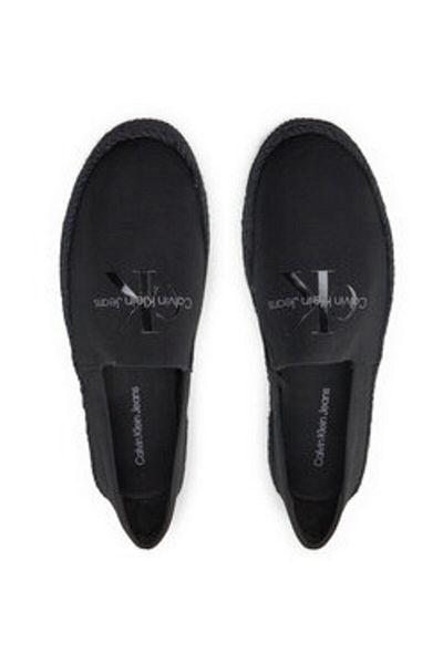 Calvin Klein Schwarze Herrenschuhe - Logo detailliert