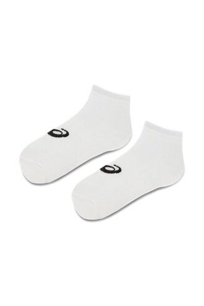 Asics 3Ppk Quarter Unisex White Socks 155205 -0001