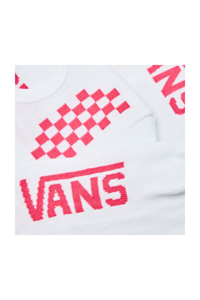 Vans 3 ζευγάρια άνετες κίτρινες παιδικές κάλτσες με κορδόνια