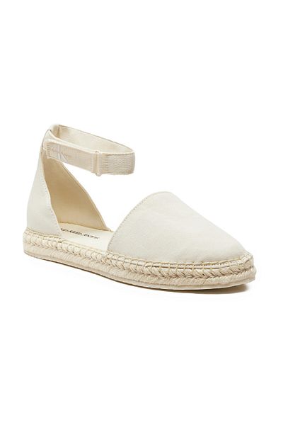 Calvin Klein Jeans Espadrilky bílé dospělé