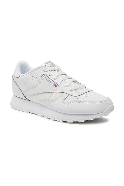 Reebok Klassische Unisex-Sportschuhe aus Leder in Weiß