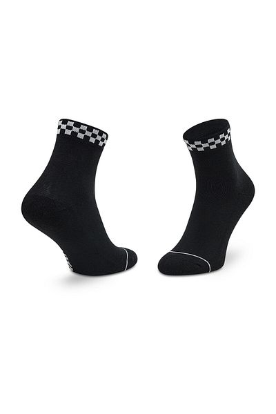 Vans Дамски черни ежедневни чорапи Peek-A-Check Crew 6.5-10 1Pk - Vn0A3Z92Blk1