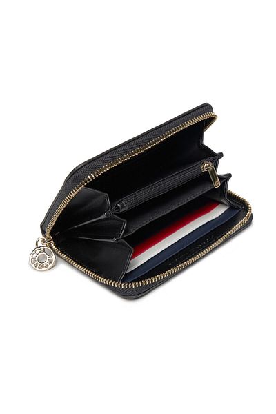 Tommy Hilfiger Dámská černá peněženka 14X10X2 cm Aw0Aw15754Bds
