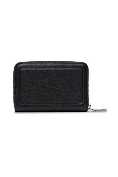 Calvin Klein Dámská černá peněženka s logem značky pro každodenní použití K60k 611500 -Béh