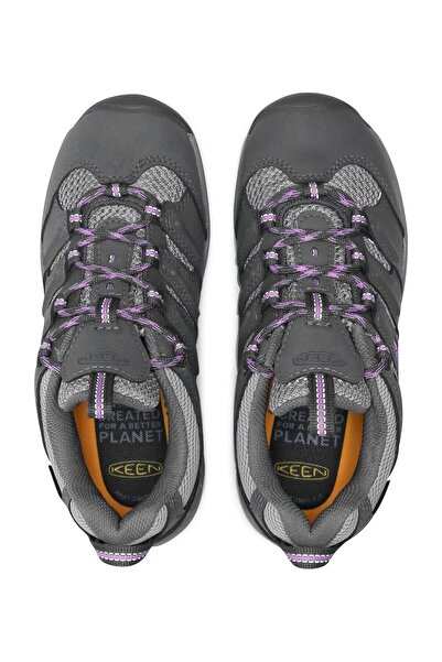 Keen Koven Wp W-Steel - šedý/africký Violot