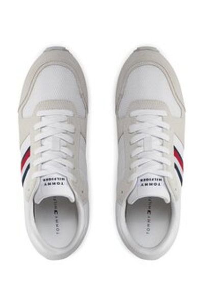 Tommy Hilfiger Bílé tenisky pro muže