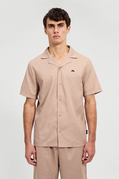 Ellesse Ανδρικό πουκάμισο - Ανοιχτό καφέ