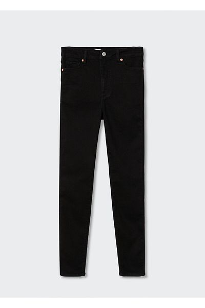 MANGO Woman Black Denim Women's Trousers47000157