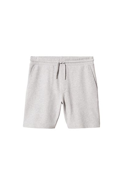 MANGO Pantaloni scurți și bermude gri deschis pentru bărbați - 47975919