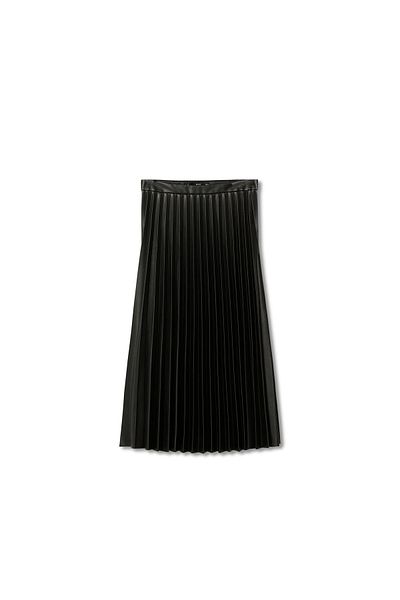 MANGO Woman Black Women's Skirt 47132003
