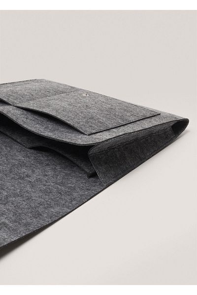 MANGO Women's Grey Organizer