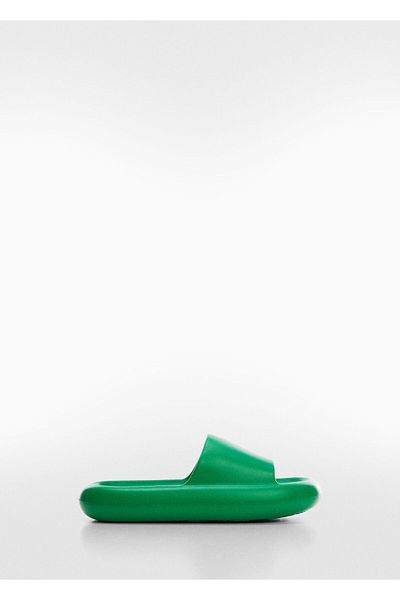 MANGO Green Women's Sandals 57000435 -43