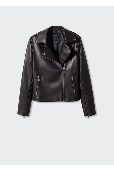 MANGO Schwarze Damenjacke 57943798
