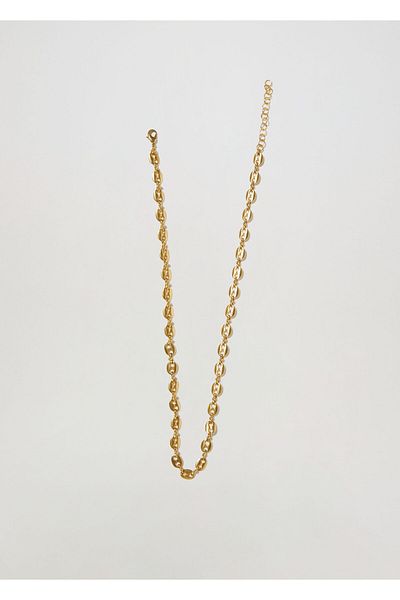 MANGO Woman Colier de aur pentru femei 37050173