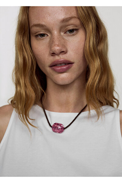 MANGO Woman Weißes Damen-T-Shirt 67007937