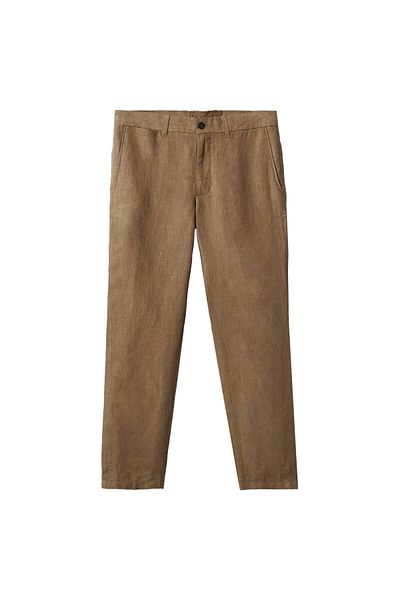 MANGO Ανδρικό παντελόνι Tobacco Color -57900570