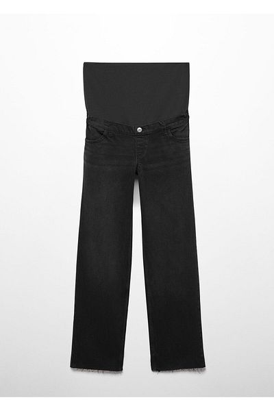 MANGO Woman Black Denim Women's Jeans 67100686