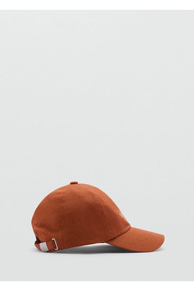 MANGO Woman Γυναικείο καπέλο Terracotta 77020250