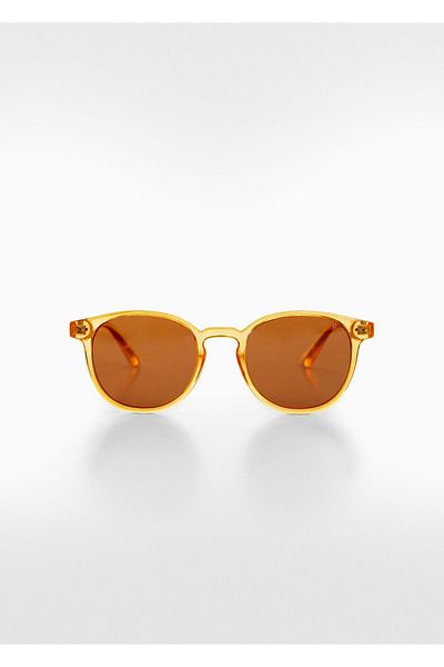 MANGO Woman Women's Earth Color Sunglasses