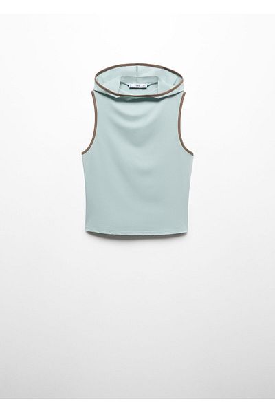 MANGO Woman Blue Women's T-Shirt 67007938