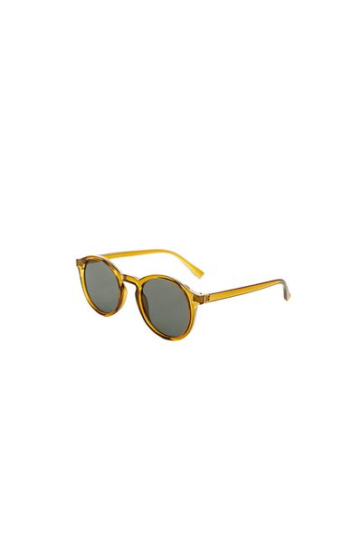 MANGO Woman Women's Earth Color Sunglasses