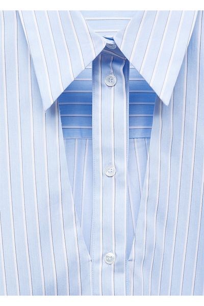 MANGO Cămașă de damă Sky Blue 67088655