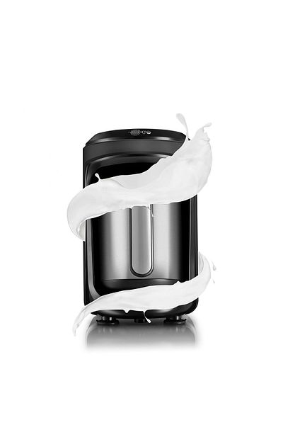 Karaca Turkish Coffee Machine with Milk - Souvenir Hüps Aroma, Chrome