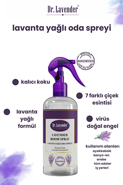 Gallipoli Lavender Lavanta Yağlı Sprey Oda Kokusu 400 ml