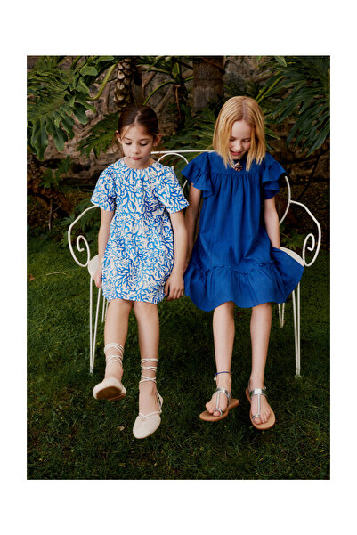 MANGO Kids Ruffles flowy dress