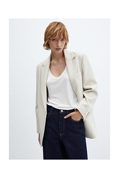 MANGO Woman Низькокарабінні джинси вільного крою з широкими штанинами