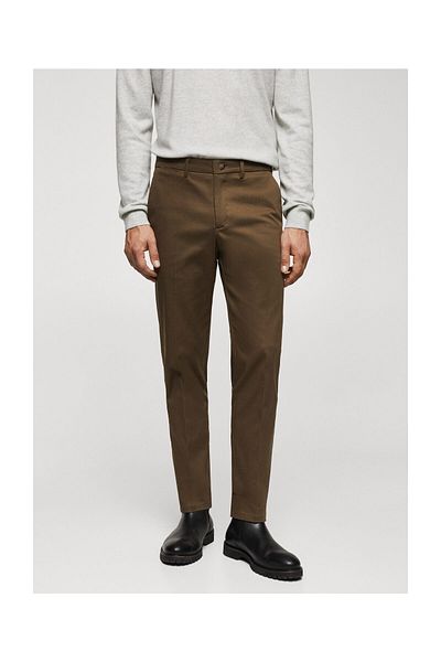 MANGO Man Παντελόνι chino σε λεπτή εφαρμογή